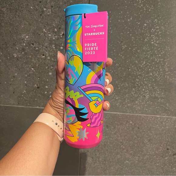 Tim Singleton + Starbucks Pride 2023 Vacuum Insulated Tumbler - Picture 8 of 8